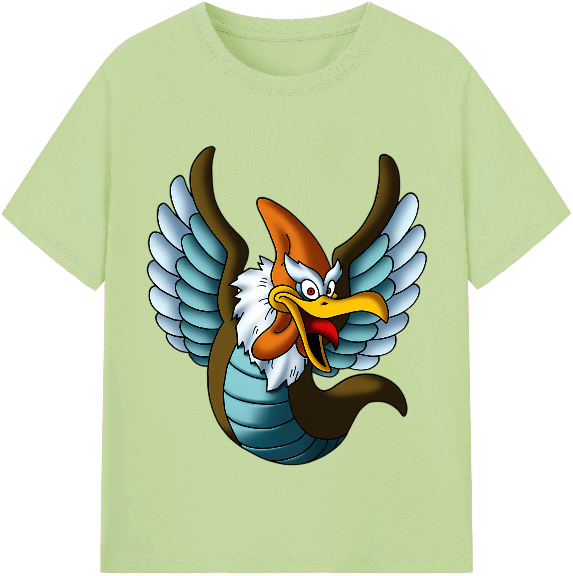（画像用） ドラゴンクエスト Doragon Kuesuto Dragon Quest 綿100％半袖Tシャツ（フロントプリント）